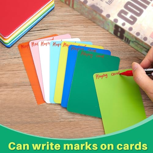50 Multicolor Trading Card Dividers - Plastic Separators