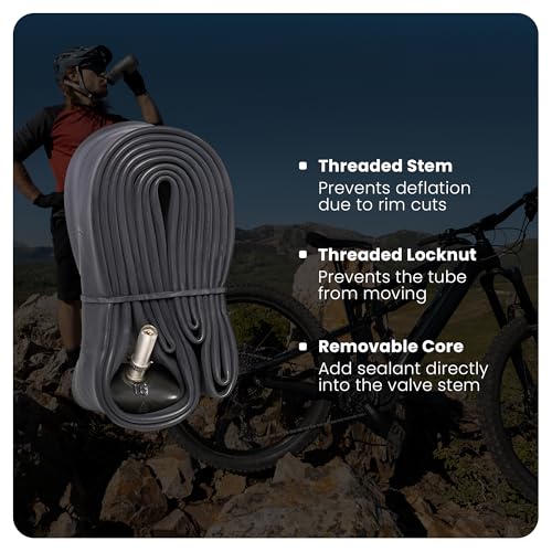 VeloTubes Mountain Bike Inner Tube 27.5" Schrader Valve 2.1/2.4 - 4 Pack