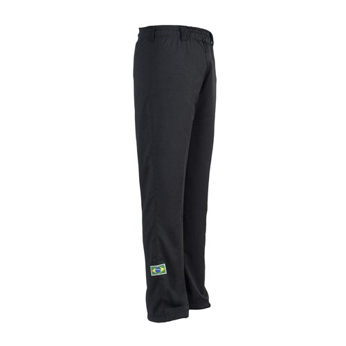 JL Sport Authentic Brazilian Capoeira Martial Arts Pants - Unisex (Black)