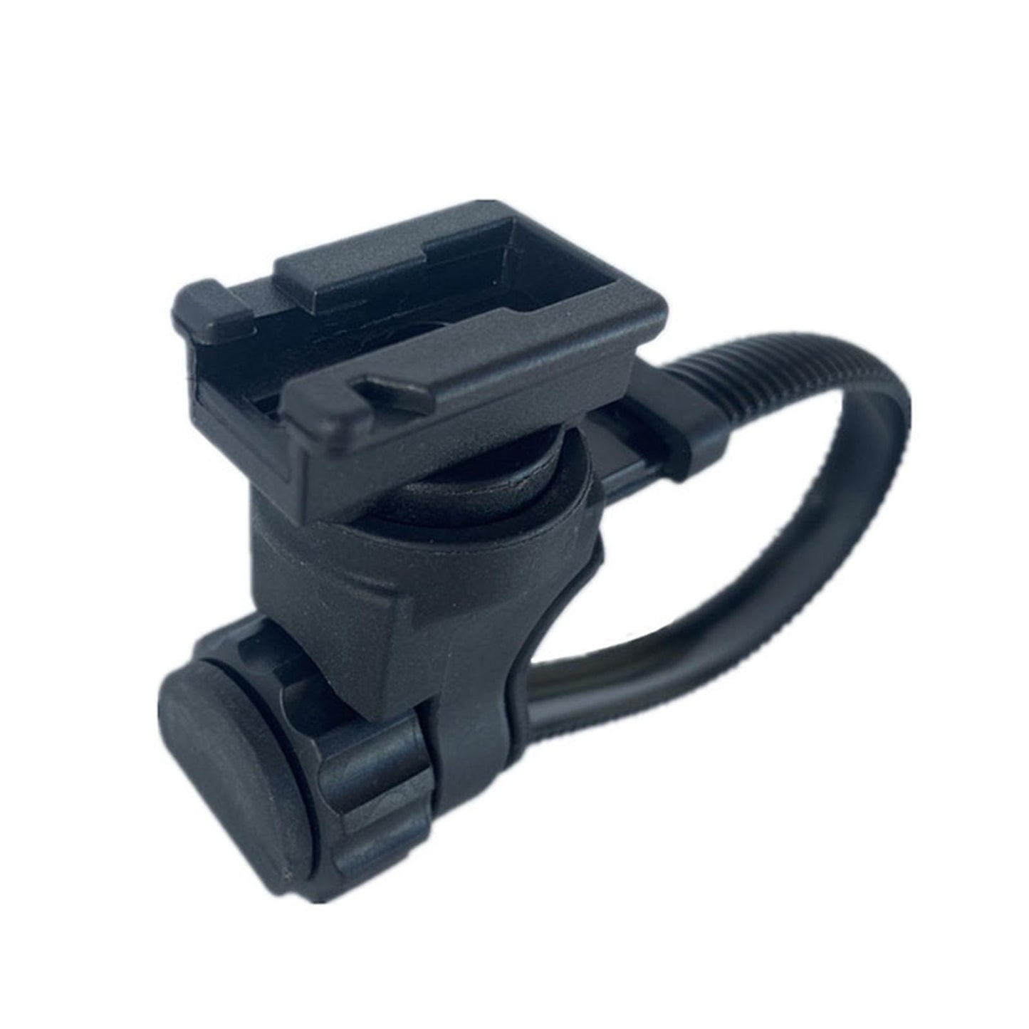 Handlebar Front Bike Light Mount Holder Bicycle Flat Handlebar Headlight Mount Compatible with CATEYE AMPP/Volt 300 500 800 Lumens Bike Light Attachment