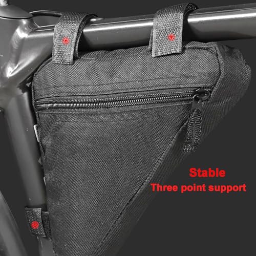 Lightweight Bike Frame Bag - Durable Cycling Storage for Road & Mountain - Small