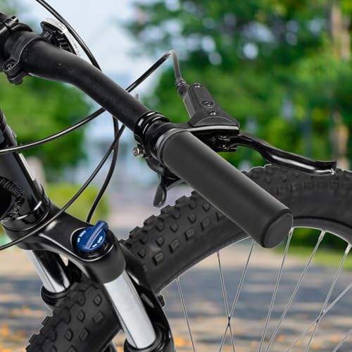 Foam Bike Handlebar Grips - Shock Absorption & Anti-Slip - 2 Pairs