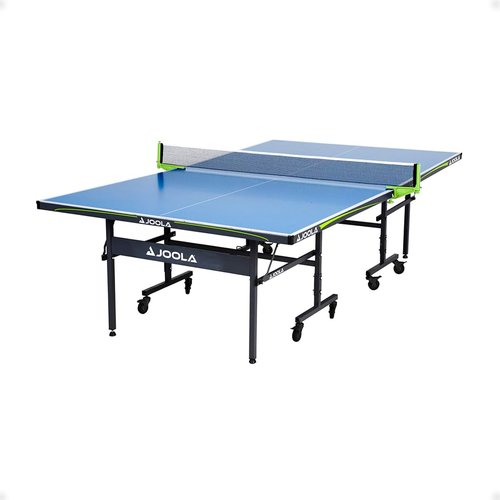 JOOLA Outdoor Table Tennis Table - Versatile Conference & Dining Table - Concrete Wood Look with Steel Net Set