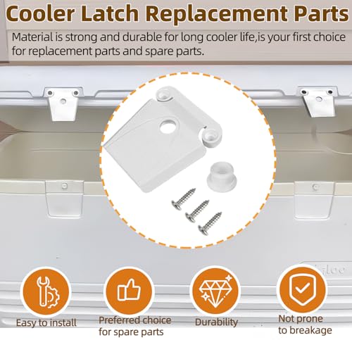 Replacement Cooler Latch Kit - Includes 2 Latches & Screws