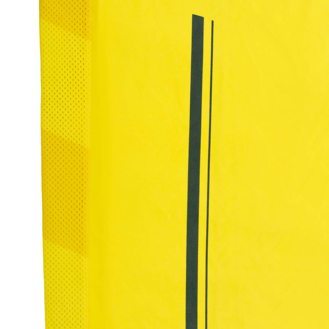 New! 2018 Soccer Referee Jersey (2018 Yellow, Adult Large)