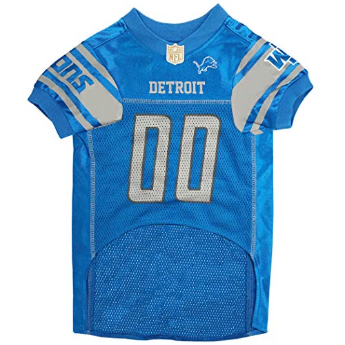 NFL Detroit Lions Dog Jersey - Medium Size Pet Apparel