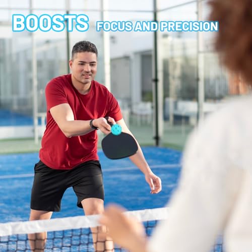 Westant 42mm Mini Silent Pickleball Balls 9-Pack Indoor Practice Training