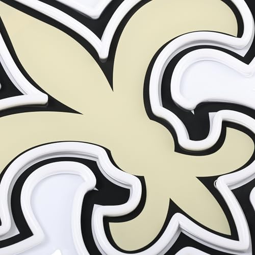 New Orleans Saints LED Neon Light Sign - Team Color, 15x12