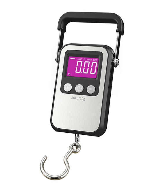 Portable Digital Luggage Scale by [Brand Name] - 132lb Capacity | Ideal for Travel & Fishing