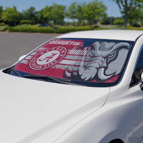 Windshield Sun Shade - Alabama Crimson Tide - One Size
