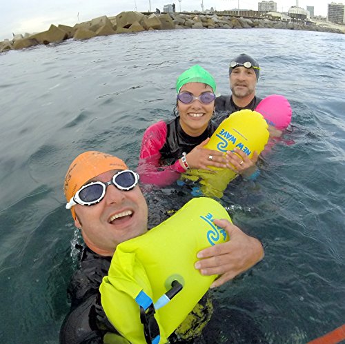 Open Water Swim Buoy - High Visibility Fluo Green 15L Float