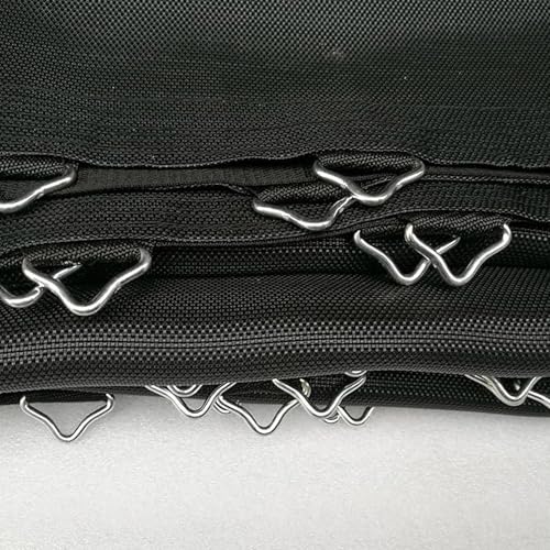 20PCS Stainless Steel Trampoline Triangle Buckles - Replacement V-Rings for Jump Mats