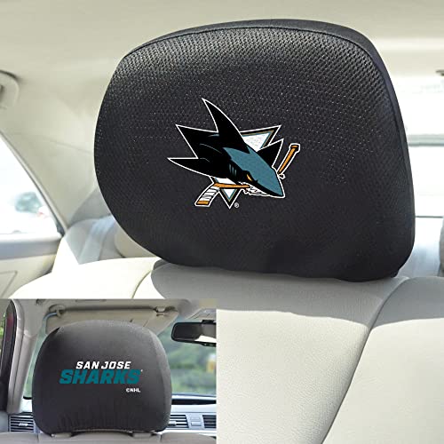 San Jose Sharks Headrest Cover - Unisex Adult Team Colors