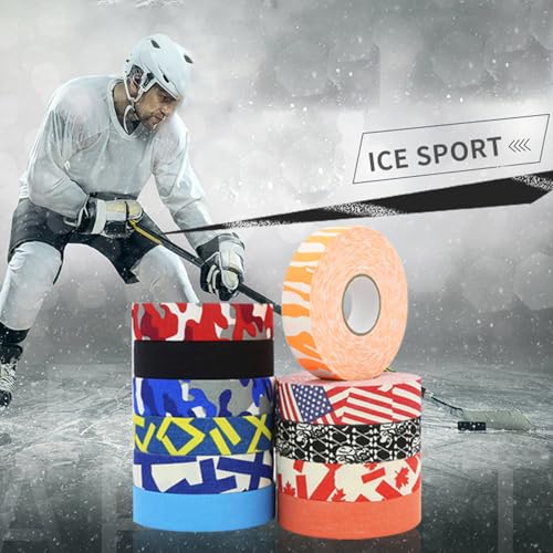 Hockey Tape,1" Wide Multipurpose Cloth Tape Grip for Lacrosse Stick,