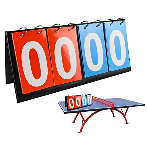 Portable Table Top Scoreboard Flipper - Multi Sports - Connected