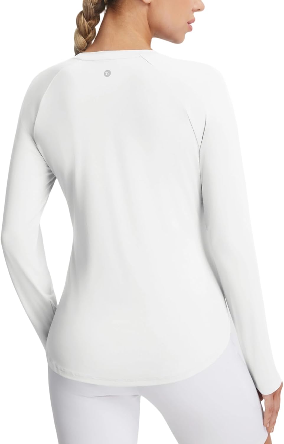 Baleaf Long Sleeve Cooling Workout Tops for Women - UPF 50+ Quick Dry Athletic Shirts | Lightweight & Soft