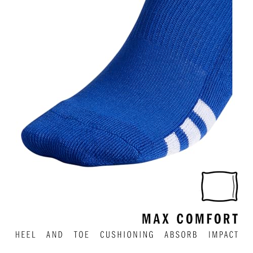Over-the-Calf Soccer Socks - 2 Pairs, Team Royal Blue/White, X-Small