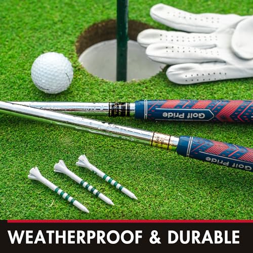 Personalized Golf Club ID Labels - Black 20-Pack, Waterproof & Customizable