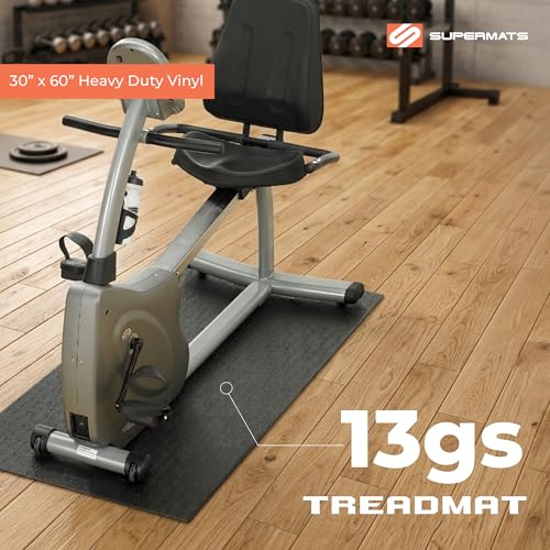 Heavy Duty Non-Slip Equipment Mat 30" x 60" - Black / 13 GS
