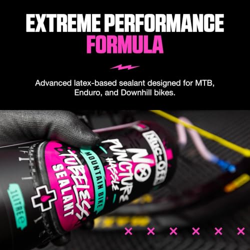 No Puncture Hassle Tubeless Sealant - 1 Liter for Bicycle Tires