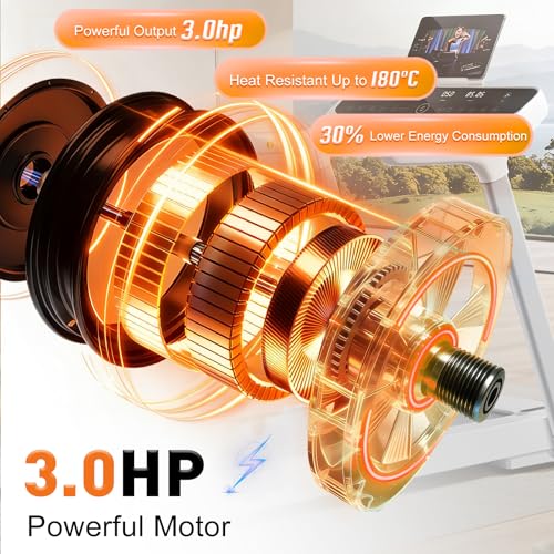 3.0HP Treadmill Motor with Flywheel - Replacement for NordicTrack & ProForm