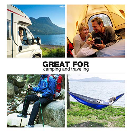 REDCAMP Grey Fleece Sleeping Bag Liner for Adults - Double Size, Camping & Hiking