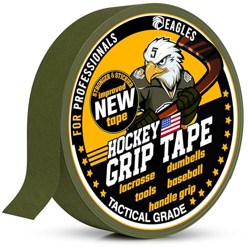 Multipurpose Hockey Tape Roll - Dark Green Cloth Tape for Sports