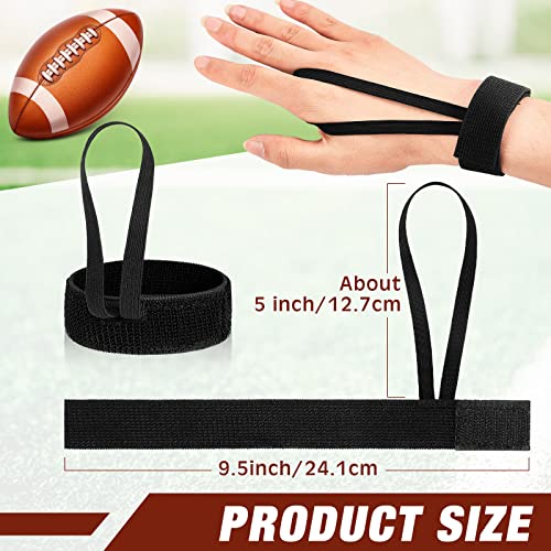 Football Down Indicator Referee Wristband - Adjustable Black, 3 Pack