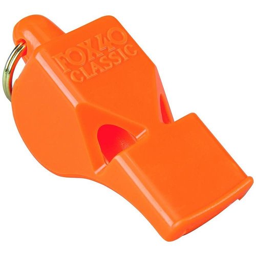 Fox 40 Safety Whistle Classic C/W Wrist Strap Blue Unisex, Normal