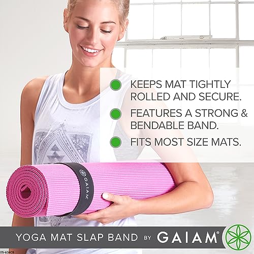 Yoga Mat Strap - Gaiam Slap Design, 1 EA