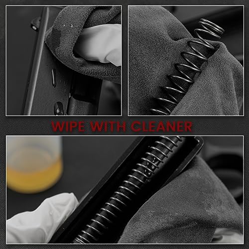 12"x12" Microsuede Gun Cleaning Cloth - 3 Pack, Reusable & Durable