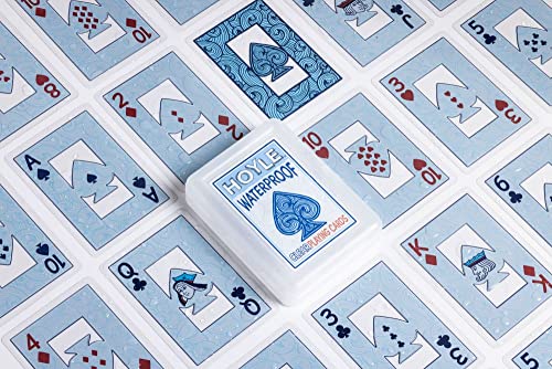 Waterproof Clear Plastic Playing Cards - Hoyle Waterproof Deck
