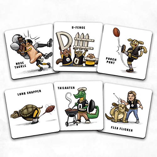 Memory Match Game - Pittsburgh Steelers Team Edition with Original Artwork