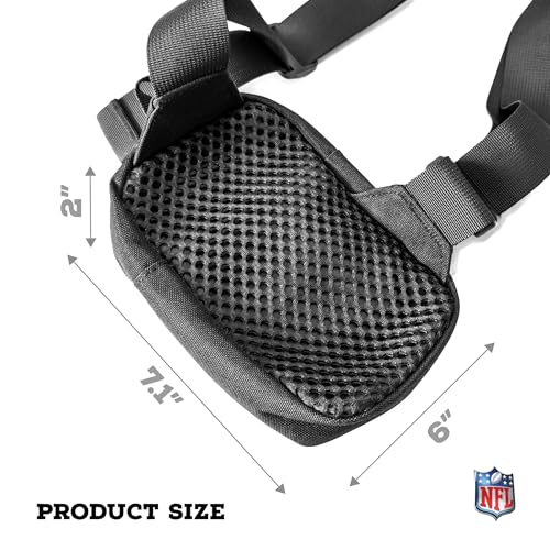 San Francisco 49ers Crossbody Phone Bag - NFL Mini Sling Bag