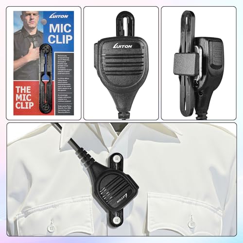 LUITON Two-Way Radio Belt Clip Accessories, 1 Pack (Variation: 1)