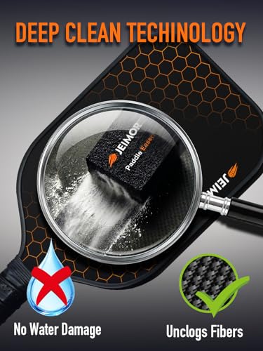 Pickleball Paddle Eraser Cleaner – 1 Pack for Carbon Fiber & Graphite