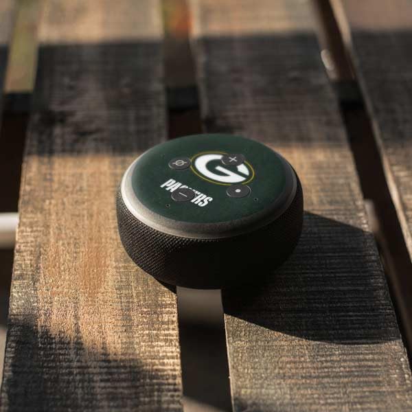 NFL Green Bay Packers Decal Skin for Amazon Echo Dot 3