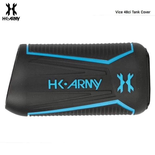 HK Army 48/3000 Vice Paintball Tank Cover - Black/Blue