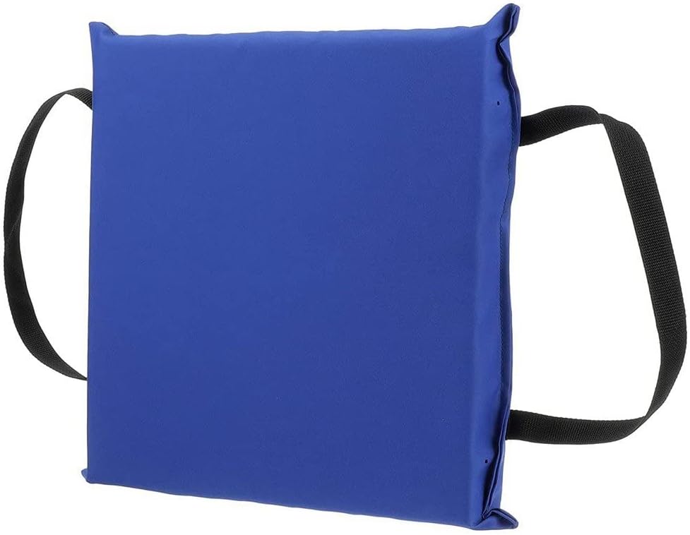 Seachoice Marine Foam Flotation Cushion - Square, 15" x 15", Durable Blue Safety Gear