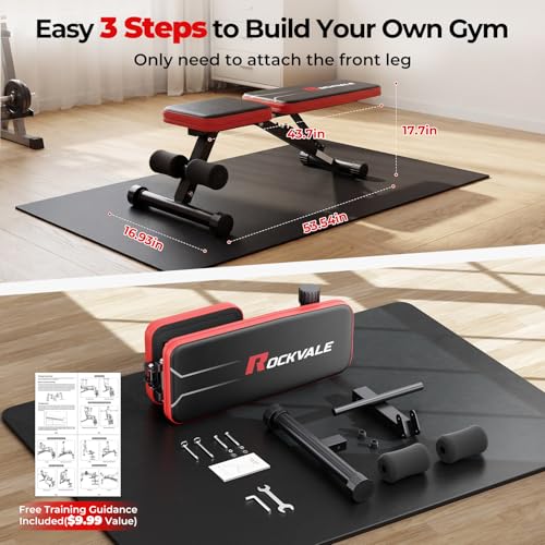 Adjustable Weight Bench for Home Gym - 660lb Capacity, XL