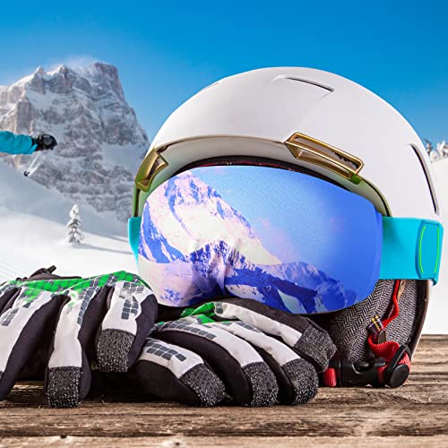 Ski Goggle Cover Sleeve - Microfiber Protection, 4 Pieces - Sunny Style