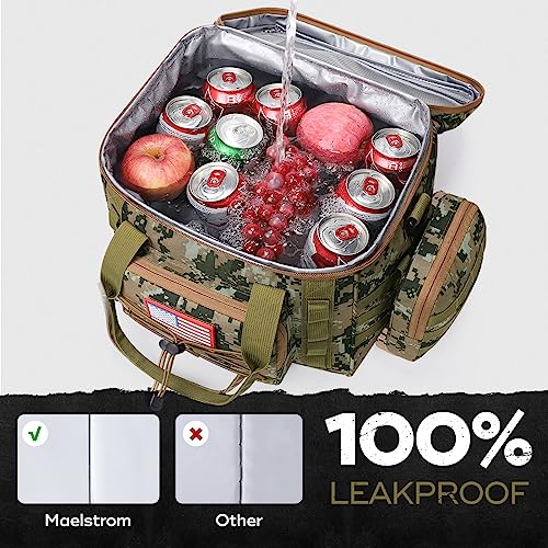 Maelstrom 20L Camouflage Tactical Lunch Box with Detachable MOLLE Bag