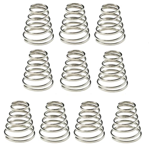 10-Piece Stainless Steel Bike Quick Release Skewer Springs Set