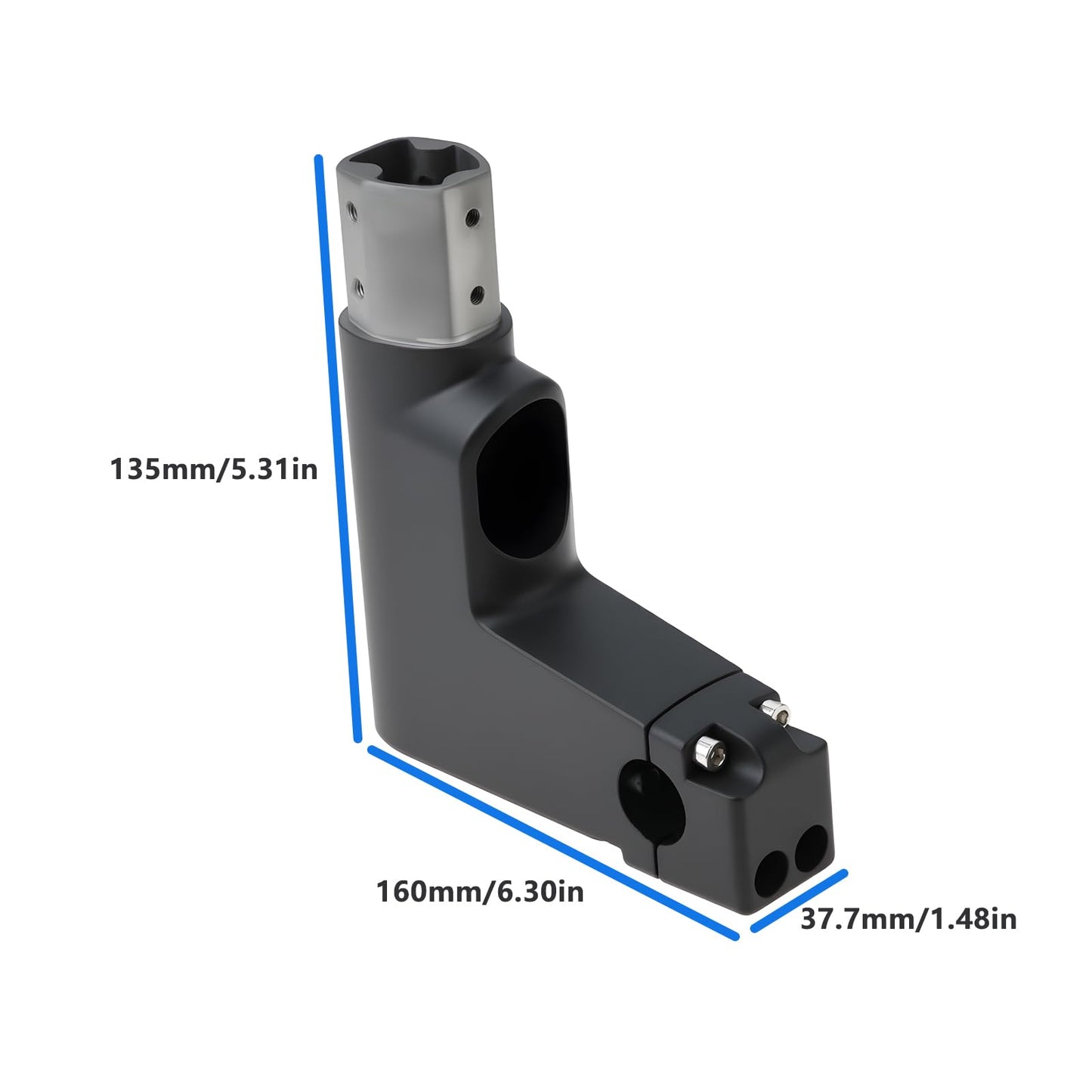 eMagTech Handlebar Head and Stem Cover Mount Replacement Set Compatible with Ninebot Max G30 G30D G30D2 Scooters
