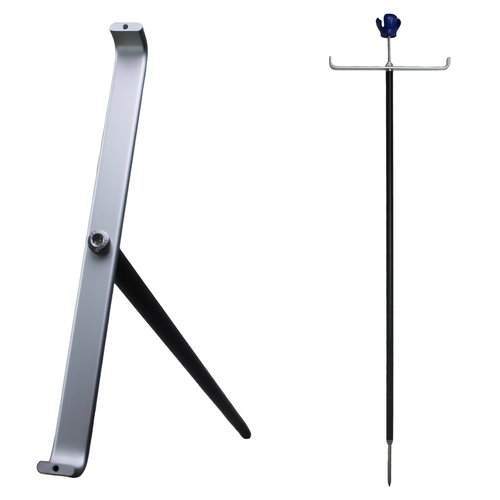 Mars Golf Golf Bag Stand Attachment, Combining Three Major Functions, it can Stand up Golf Bags, Golf Clubs, and Pick up Balls. (Bring a Ball Picker)