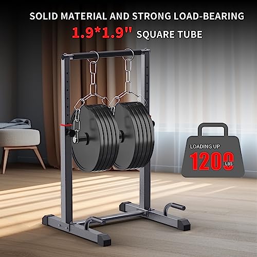 Adjustable Dip Bar Station - Heavy-Duty, 1200lbs Capacity