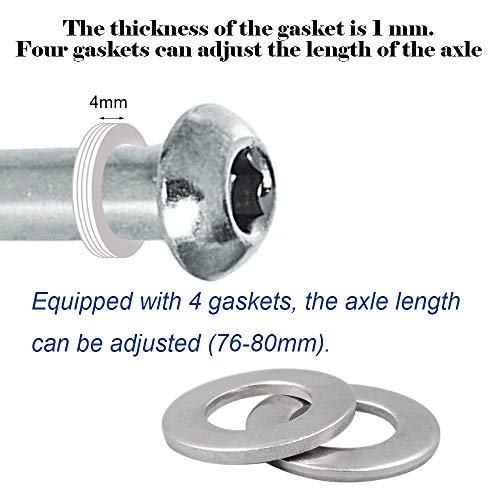 M8x33mm Screws for Foldable Kick Scooters - Replacement Axles