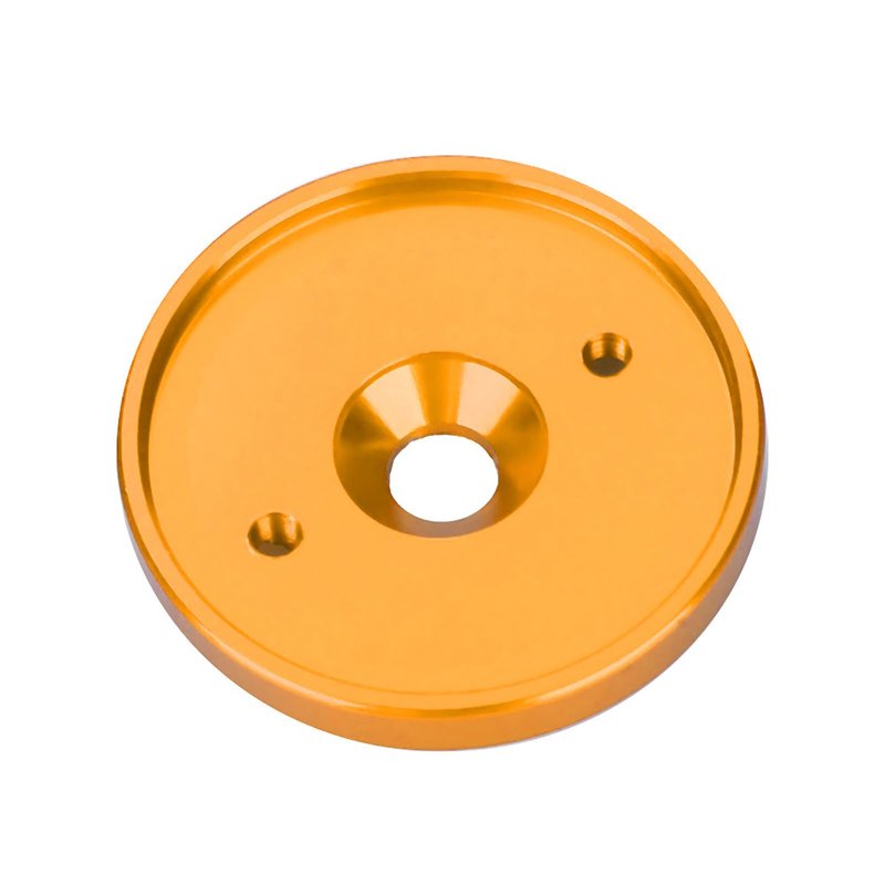 Road Bike Computer Holder Stem Top Cover Bicycle Stopwatch GPS Speedometer Mount (Gold) Bryton Rider 750 Computer Mount