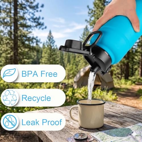 Auto Spout Replacement Lid for Bubba Trailblazer 24 32 40 oz Water Bottle - 1 Piece