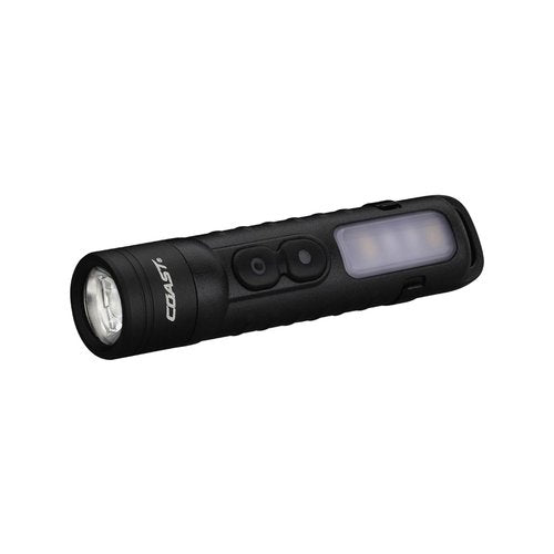 Coast KL35R 600 Lumen Rechargeable LED Pocket Flashlight with RED Light